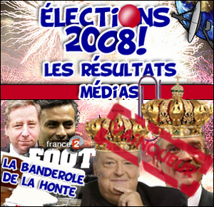 Résultats des votes #1 : à la une des médias en 2008 