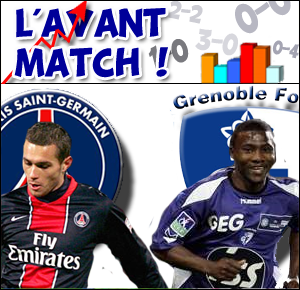 Paris SG - Grenoble Foot : présentation du match 