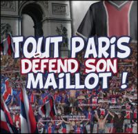 Maillots PSG 2009/2010 : mobilisation sur les Champs 