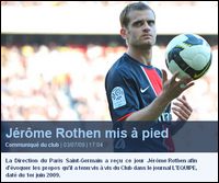 Jérôme Rothen intégrera le stage du PSG samedi matin 