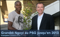 Transferts : Granddi Ngoyi prolonge au PSG 