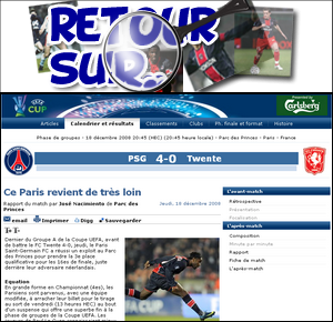 [UEFA] Retour sur PSG 4-0 Twente (vidéos) 