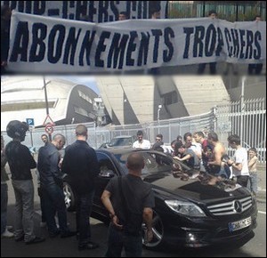 Reportage photos : l'arrivée de Makélélé au PSG 