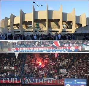 Photos du match PSG 1-1 Nancy depuis Boulogne 