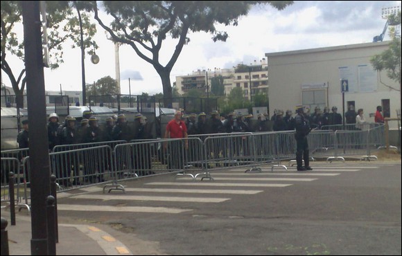 Barrage avant PSG-Saint-Étienne