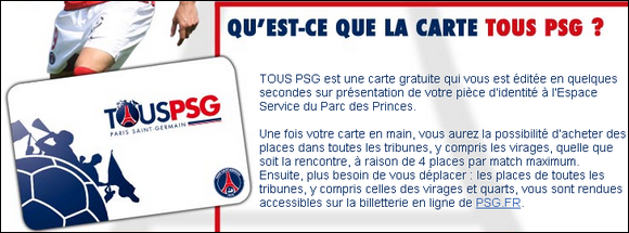 Carte {Tous PSG}