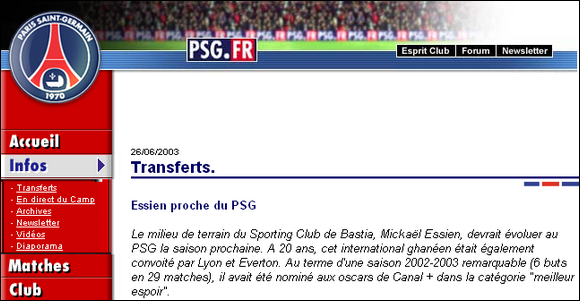 PSG.FR